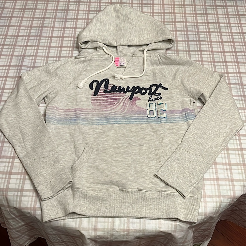 Ardene Light Gray Newport Beach Hoodie